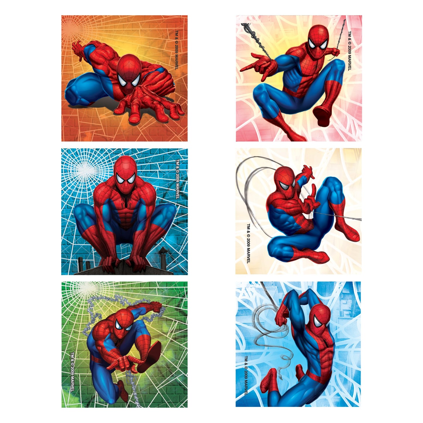 Value Stickers™ 100 per Roll Spider-Man Classic Value Sticker 1-5/8 Inch (726588_RL)