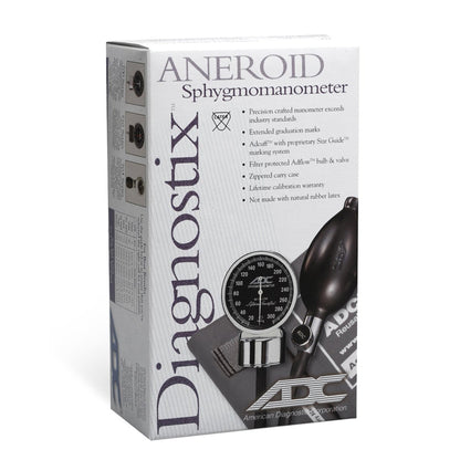 Diagnostix™720 Series Aneroid Sphygmomanometer Unit Adult Cuff Nylon Cuff 23 - 40 cm Pocket Aneroid (257005_EA)