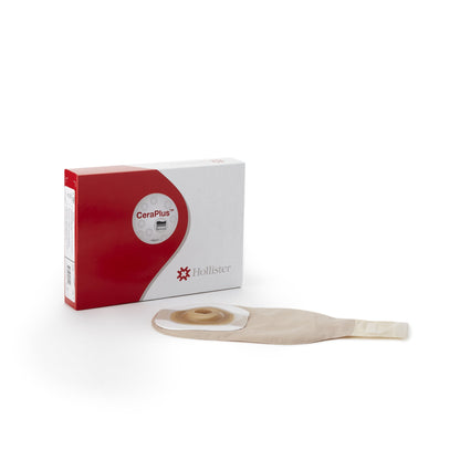 Premier™ Ostomy Pouch One-Piece System 12 Inch Length Soft Convex, Pre-Cut Drainable (1027890_BX)