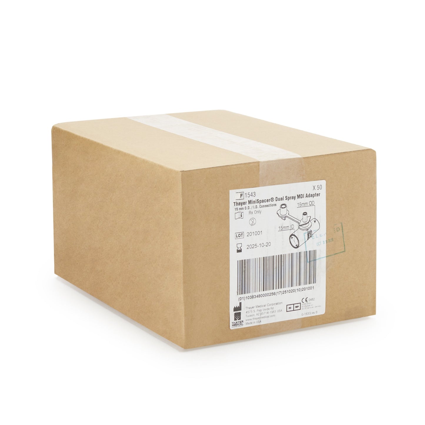 MiniSpacer® Dual Spray MDI Adapter MiniSpacer® (781282_EA)