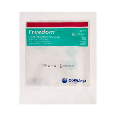 Clear Advantage® Male External Catheter Self-Adhesive Strip Silicone Medium (205264_EA)