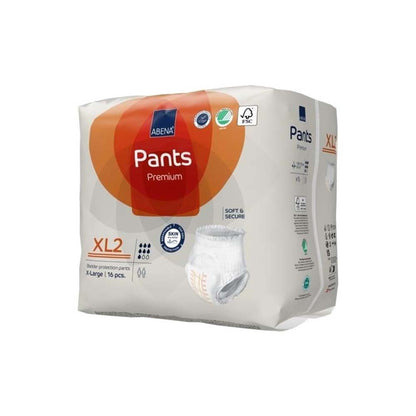 Abena® Premium Pants XL2 Unisex Adult Absorbent Underwear Pull On with Tear Away Seams X-Large Disposable Heavy Absorbency (1218237_CS)