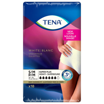 TENA® Women™ Super Plus Female Adult Absorbent Underwear Pull On with Tear Away Seams Small / Medium Disposable Heavy Absorbency (1115186_CS)