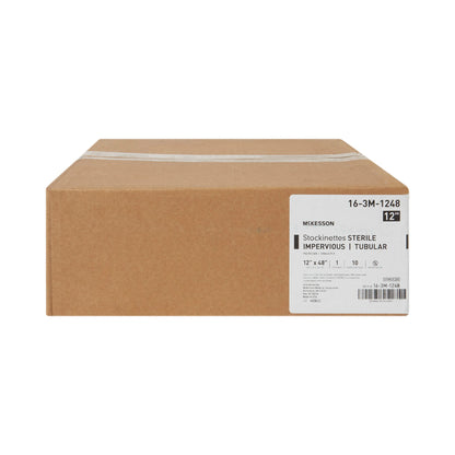 McKesson Surgical Stockinette Impervious / Tubular 12 W X 48 L Inch Sterile (460834_EA)