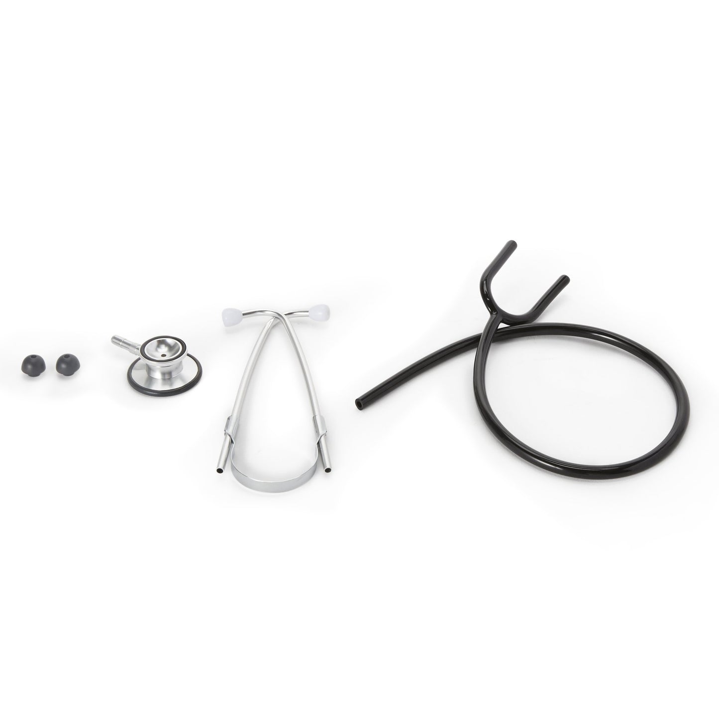 McKesson General Exam Stethoscope Black 1-Tube 22 Inch Tube Double Sided Chestpiece (363744_EA)
