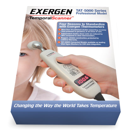 Temporal Scanner™ Temporal Contact Thermometer Temporal Probe Handheld (1239311_EA)