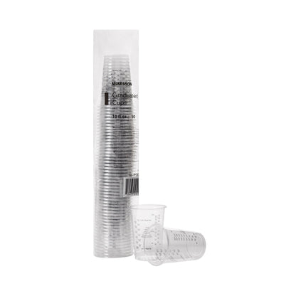 McKesson Drinking Cup 10 oz. Clear Polyethylene Disposable (1127772_CS)
