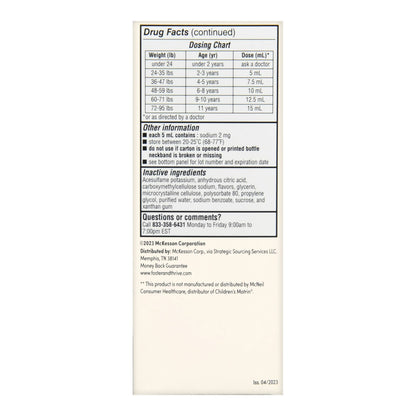 Foster & Thrive™ Children's Pain Relief 100 mg / 5 mL Strength Ibuprofen Oral Suspension 4 oz. (1238936_EA)
