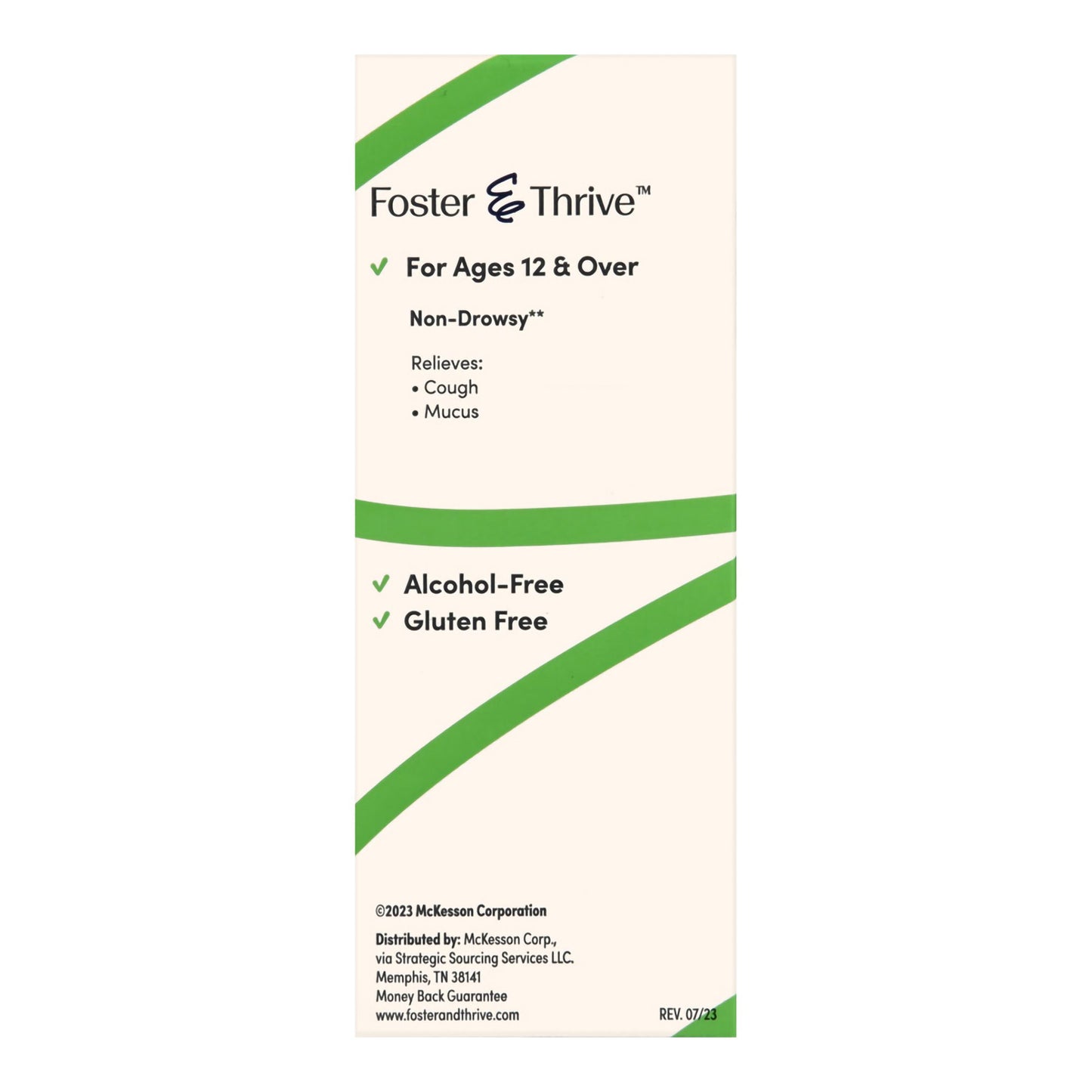Foster & Thrive™ Cold and Cough Relief 20 mg; 400 mg / 20 mL Strength Liquid 4 oz. (1238986_EA)