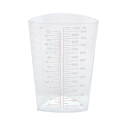Oakridge Products Graduated Beaker Pathology Container Polypropylene 1,000 mL (32 oz.) (1039881_EA)