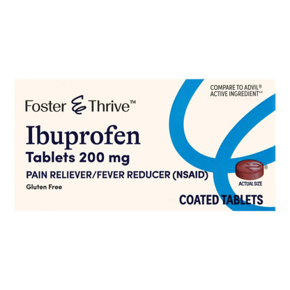 Foster & Thrive™ Pain Relief 200 mg Strength Ibuprofen Tablet 24 per Bottle (1238964_BT)