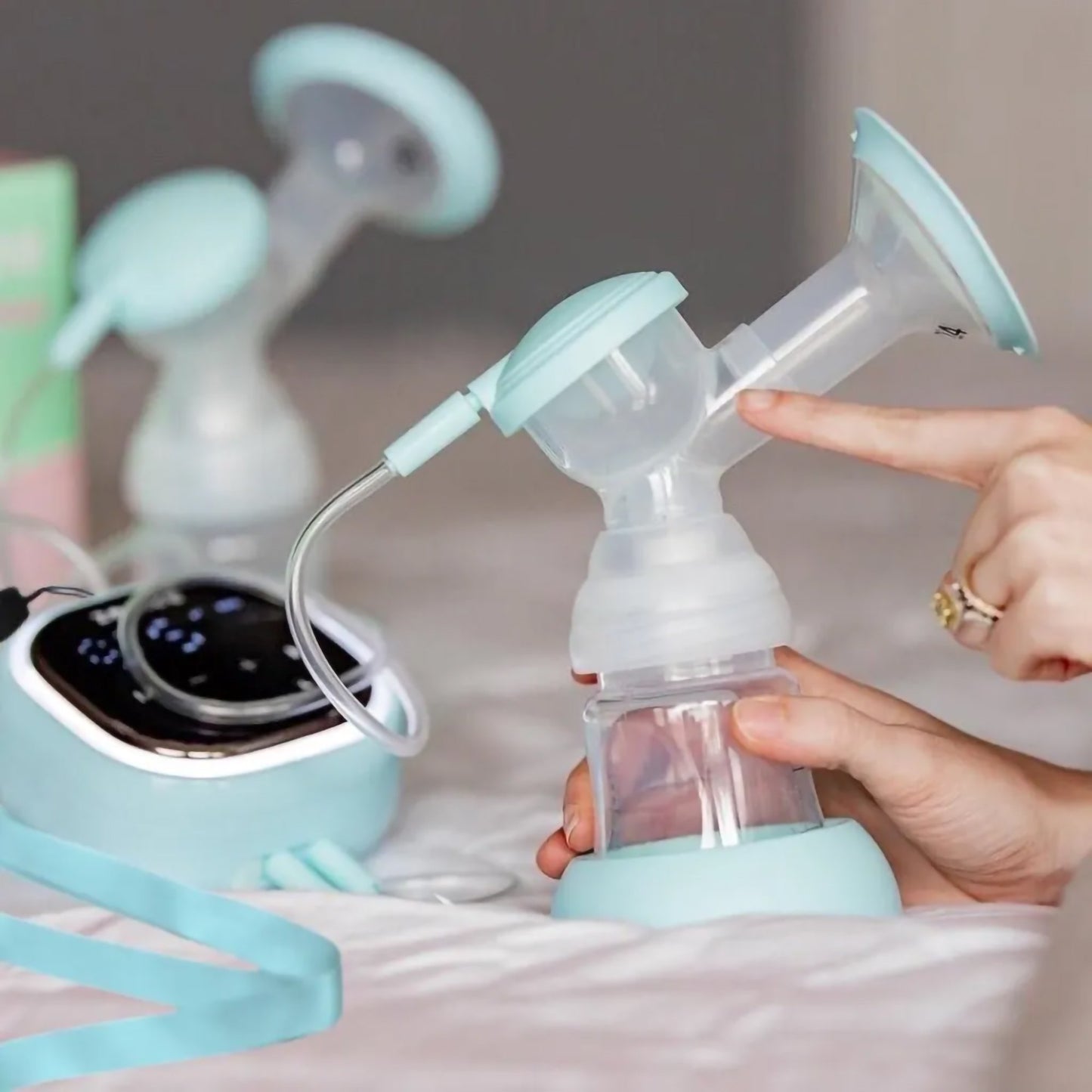 Zomee Double Electric Breast Pump Kit Zomee (1183315_EA)