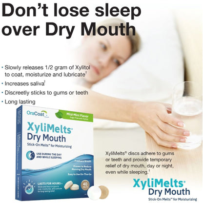 XyliMelts® Mouth Moisturizer 40 per Pack Melt (787780_CT)