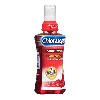 Chloraseptic® Sore Throat Relief 1.4% Strength Oral Spray 6 oz. (257703_EA)