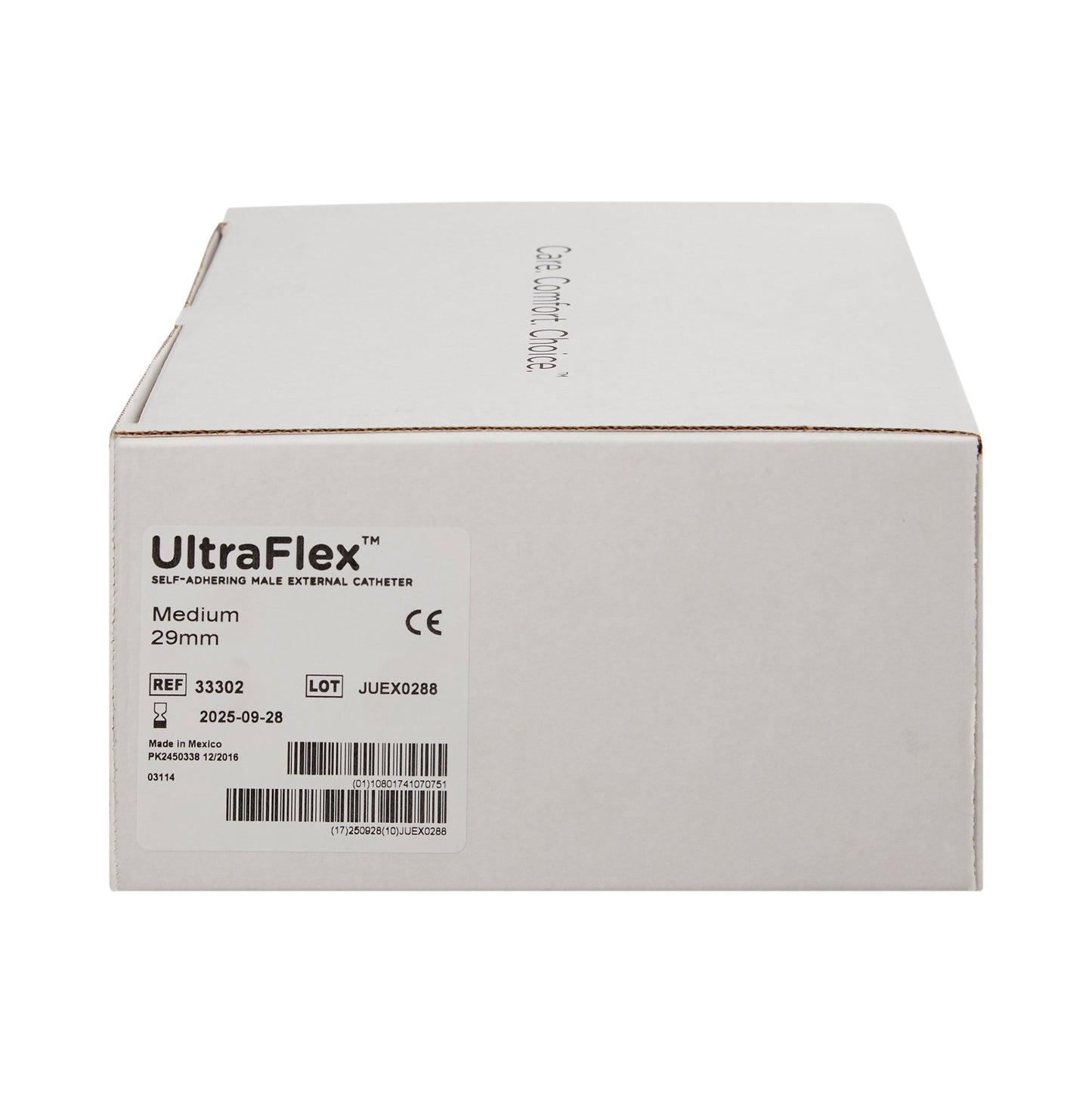 UltraFlex® Male External Catheter Self-Adhesive Band Silicone Medium (635137_EA)