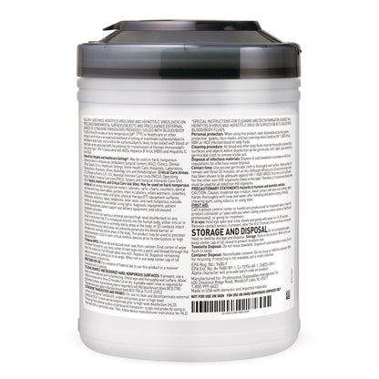 Sani-Cloth® AF3 Surface Disinfectant Cleaner Premoistened Germicidal Manual Pull Wipe 160 Count Canister Mild Scent NonSterile (804411_CS)