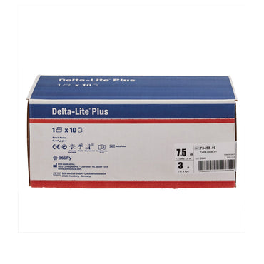 Delta-Lite® Plus Cast Tape 3 Inch X 12 Foot Fiberglass / Resin Black (653380_BX)