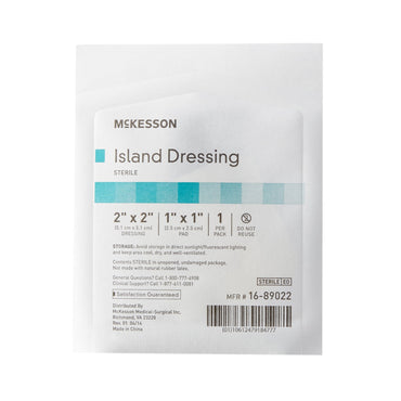 McKesson Island Dressing 2 X 2 Inch Square Sterile (491825_BX)