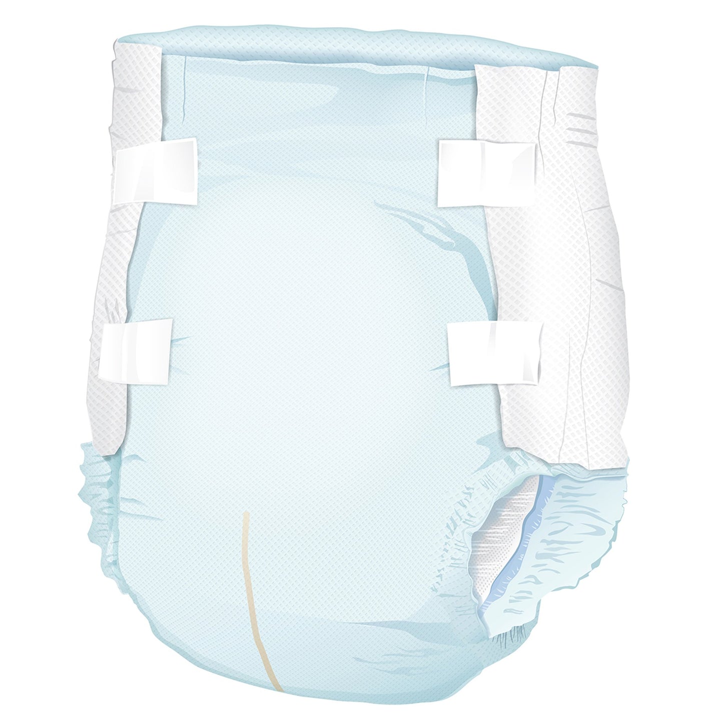 McKesson Classic Unisex Adult Incontinence Brief Large Disposable Light Absorbency (973139_CS)