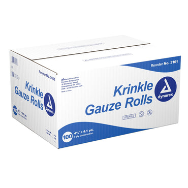 Dynarex® Fluff Bandage Roll 4-1/2 Inch X 4-1/10 Yard 6-Ply Sterile 1 per Pouch (545991_PK)