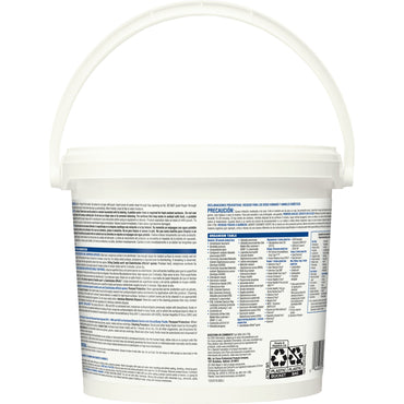 Clorox Healthcare® Bleach Germicidal Premoistened Germicidal Manual Pull Wipe 110 Count Pail Chlorine Scent NonSterile (743109_CS)