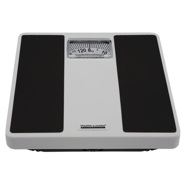 Health O Meter® Floor Scale Dial Display 270 lbs. Capacity Black / White Analog (806383_EA)