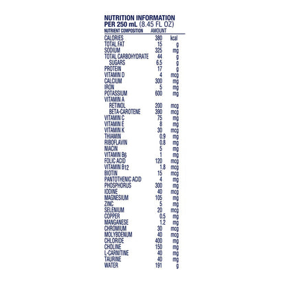 Nutren® 1.5 Tube Feeding Formula Unflavored Liquid 250 mL Carton (254695_CS)