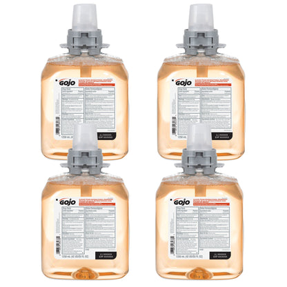 GOJO® Antibacterial Soap Foaming 1,250 mL Dispenser Refill Bottle Fruit Scent (1165674_CS)