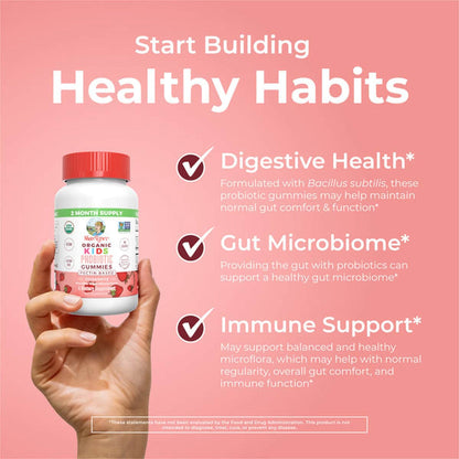 Mary Ruth's® Organic Kids Probiotic Probiotic Dietary Supplement 60 Per Bottle Gummy (1271762_EA)