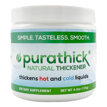 purathick™ Food and Beverage Thickener 4.4 oz. Jar Unflavored Powder IDDSI Level 1 Slightly Thick (1219261_CS)