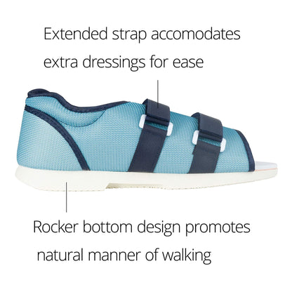 Össur® Mesh Top Post-Op Shoe Medium Female Blue (453138_EA)