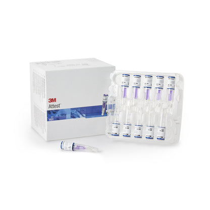 Attest™ Rapid Readout Sterilization Biological Indicator Vial Steam 2-1/2 Inch Length (1009962_CS)