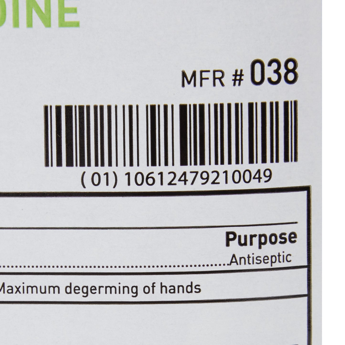 McKesson Surgical Scrub Solution 1 gal. Jug 7.5% Strength Povidone-Iodine NonSterile (863167_EA)