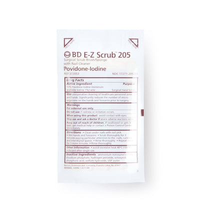 BD E-Z Scrub™ Impregnated Scrub Brush Polyethylene Bristles / Sponge Brown (227740_BX)
