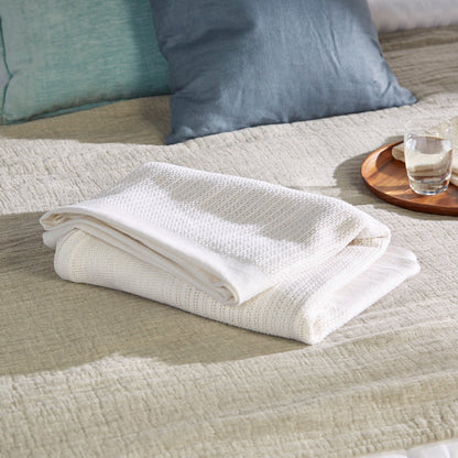 McKesson Blanket 66 X 90 Inch Cotton 2 lbs. (1089777_EA)