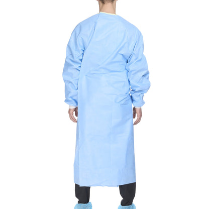 ULTRA Non-Reinforced Surgical Gown with Towel 2X-Large Blue Sterile AAMI Level 3 Disposable (224749_CS)