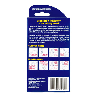 Compound W® Freeze Off® Wart Remover Liquid 8 per Box (662160_EA)