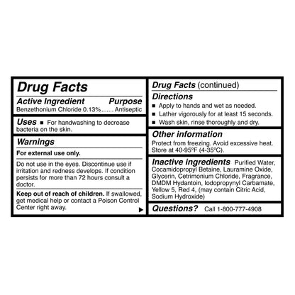 McKesson Antibacterial Soap Foaming 8.5 oz. Pump Bottle Clean Scent (1067684_EA)