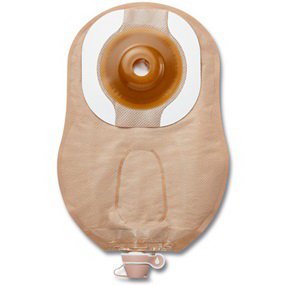 Premier™ Urostomy Pouch One-Piece System 9 Inch Length Convex, Pre-Cut 7/8 Inch Stoma Drainable (1055300_BX)
