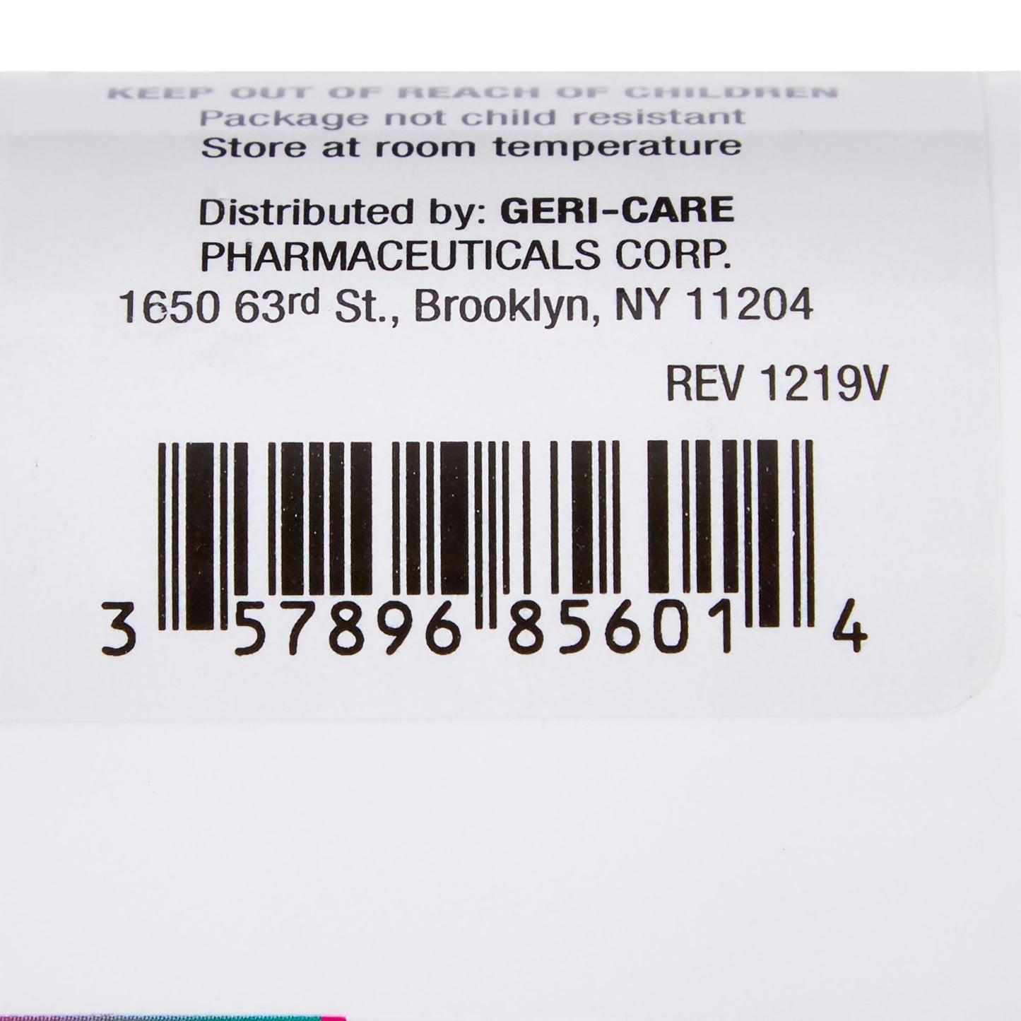 Geri-Care® Vitamin Supplement Vitamin B12 100 mcg Strength Tablet 100 per Bottle (775733_CS)