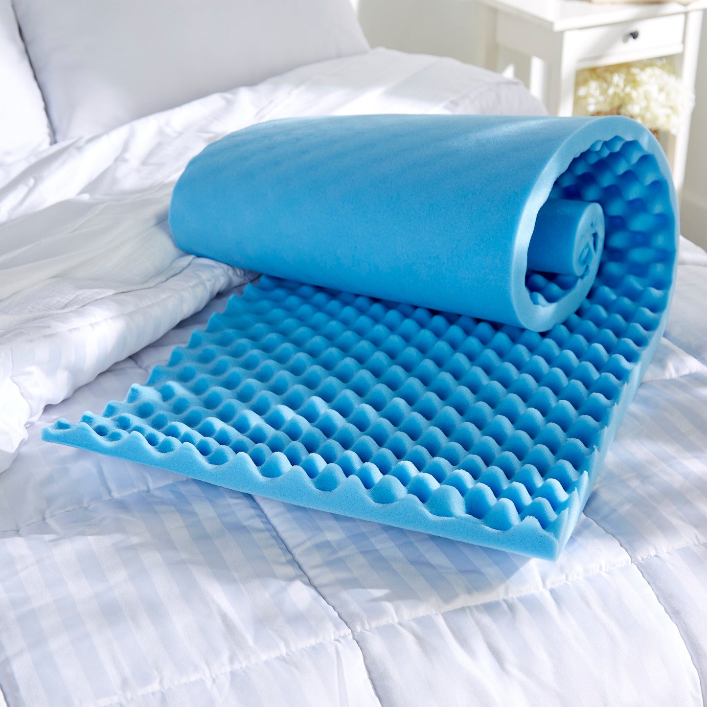 McKesson Mattress Overlay Pressure Redistribution Type 72 L X 20 W X 2 H Inch For Use with Bed Mattresses (929216_EA)