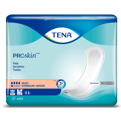 TENA ProSkin™ Heavy Bladder Control Pad 12 Inch Length Heavy Absorbency Dry-Fast Core™ One Size Fits Most (787124_PK)