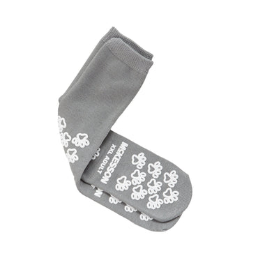 McKesson Terries™ Slipper Socks Unisex Adult 2X-Large Double Tread Single Patient Use Gray (558996_PR)
