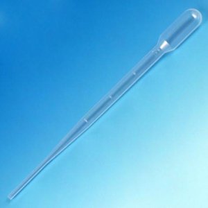 Globe Scientific Transfer Pipette 5 mL 0.5 mL Graduation Increments NonSterile (768918_CS)