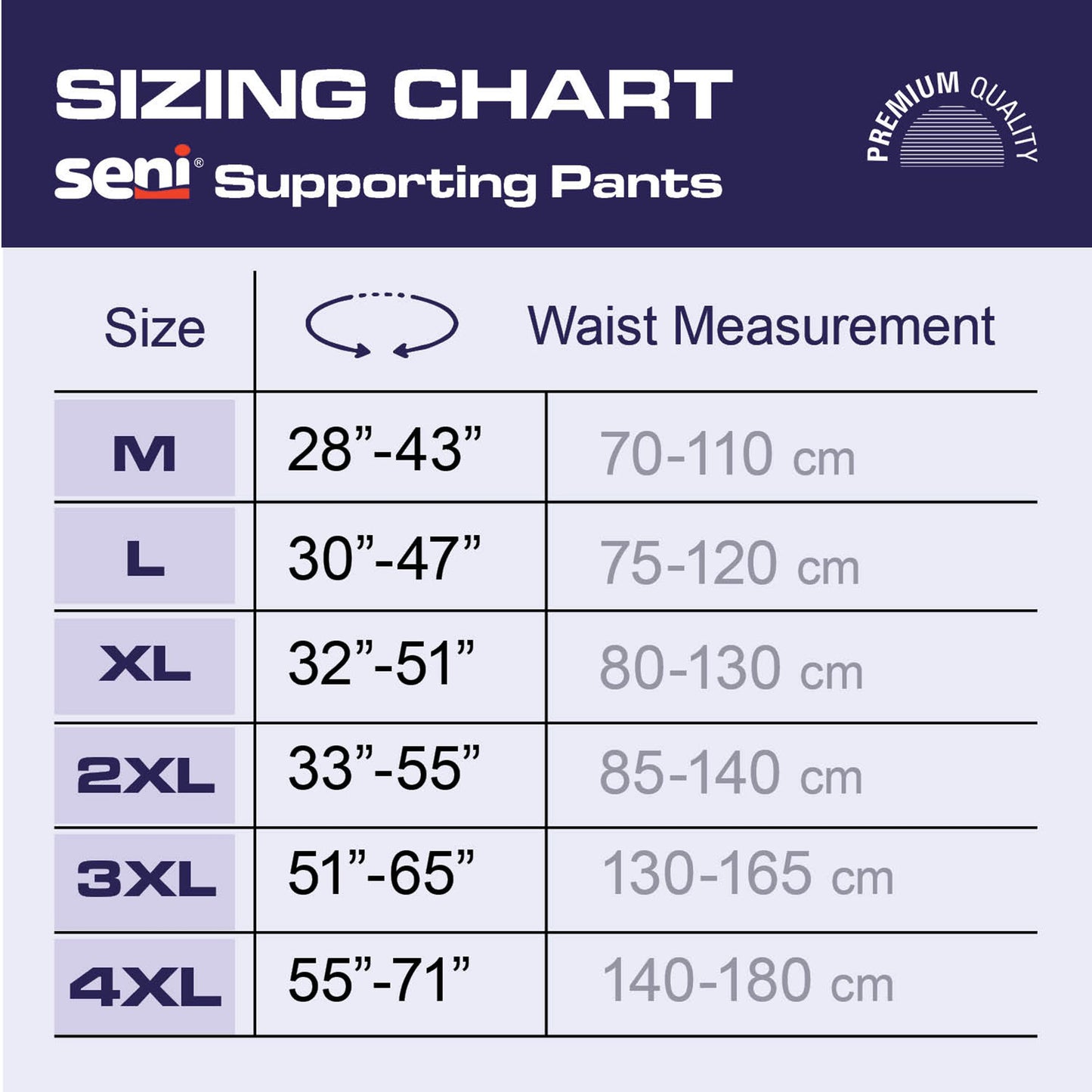 Seni® Knit Pant Unisex Polyester / Elastane 4X-Large Pull On Reusable (1260512_CS)