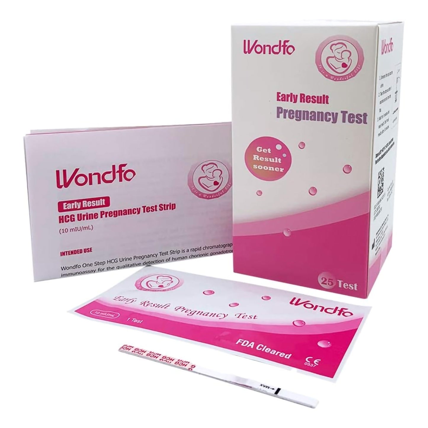 Preview® Reproductive Health Test Kit hCG Pregnancy Test 25 Tests CLIA Waived (1166046_EA)