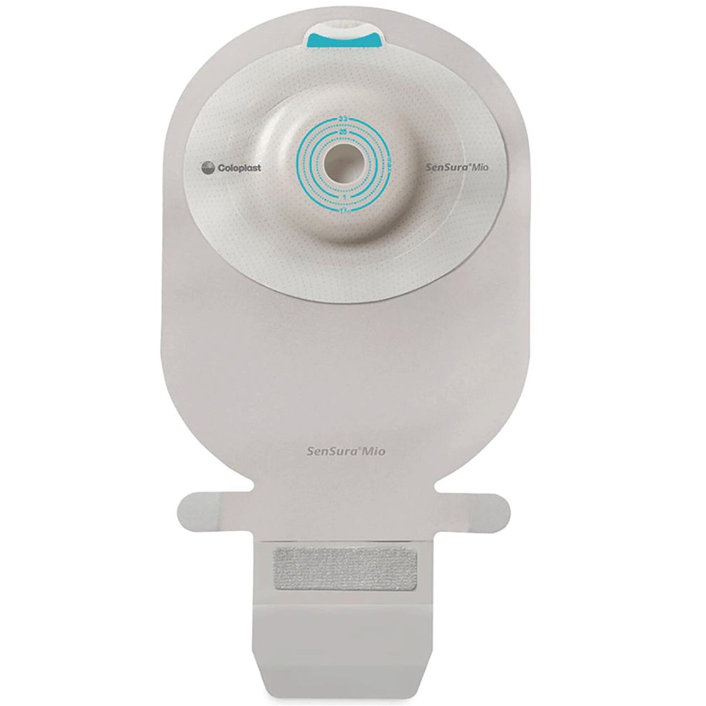 SenSura® Mio Convex Ostomy Pouch One-Piece System 11 Inch Length, Maxi Deep Convex, Pre-Cut 1-1/4 Inch Stoma Drainable (1002345_BX)