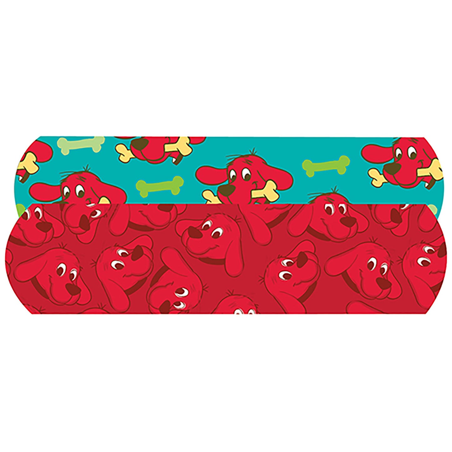American® White Cross Stat Strip® Adhesive Strip 3/4 X 3 Inch Plastic Rectangle Kid Design (Clifford the Big Red Dog) Sterile (977008_BX)