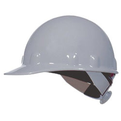 Fibre-Metal SuperEight® E2 Series Hard Cap, 8-point Ratchet Swingstrap and Quick-Lok Blocks, Gray (280-E2QSW09A000)
