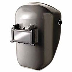 Fibre-Metal Tigerhood™ Classic Protective Cap Welding Helmet Shell, SH10, Lift Front, 2 in x 4-1/4 in, Gray (280-4906GY)